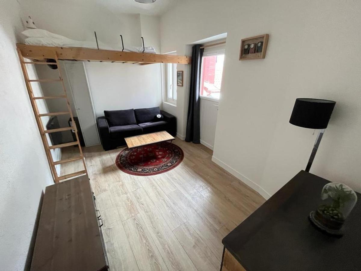 Cosy Avec Mezzanine En Plein Coeur De Biarritz, A 2 Pas De La - Fr-1-239-995 * Biarriz